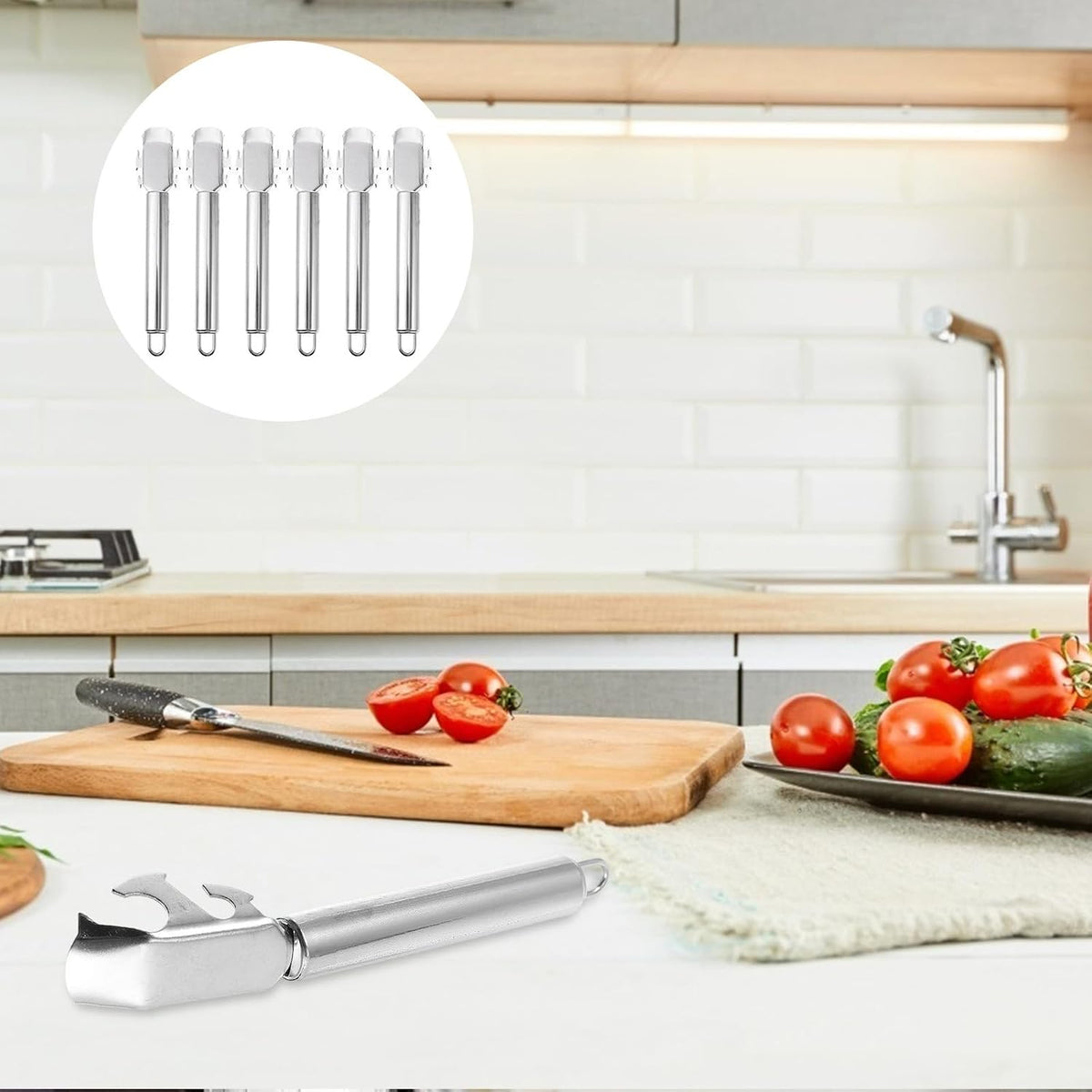 Stainless Steel Plate Clip Lifter Dish Gripper Anti Scald 6pcs