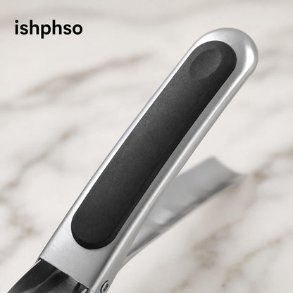 Anti-Slip Plate Gripper Set, Adjustable Stainless Steel Hot Dish Clip, Oven & Microwave Safe for Home Kitchen (2)