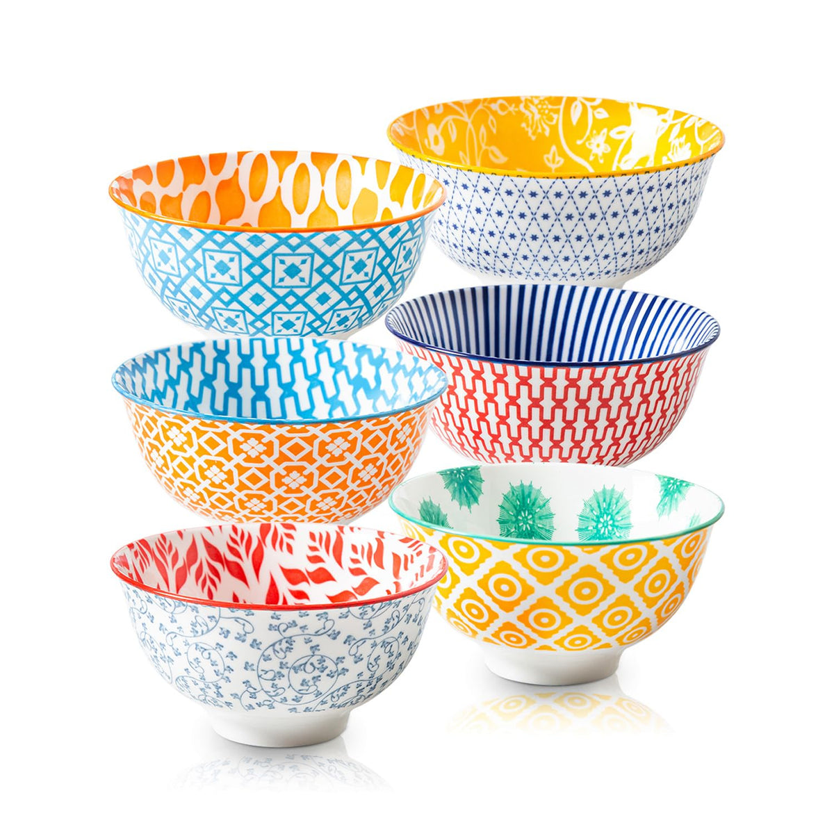 4 Oz Ceramic Mini Dipping Bowls Set of 6