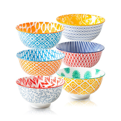 4 Oz Ceramic Mini Dipping Bowls Set of 6