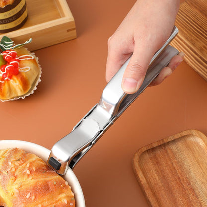 Hot Plate Gripper Clips Stainless Steel Tongs for Bowl Lifting