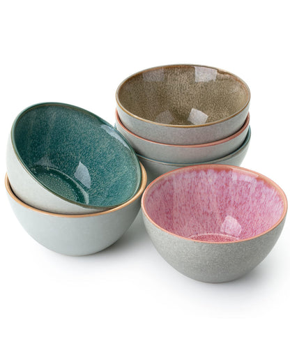 Brew To A Tea BTaT- Ceramic Dipping Bowls, 3.5 oz, 3.5 Inches, Soy Sauce Dish Ceramic, Small Serving Bowls for Side Dishes, Condiment, Sauces & Nuts, Chip-Resistant Dishwasher & Microwave Safe