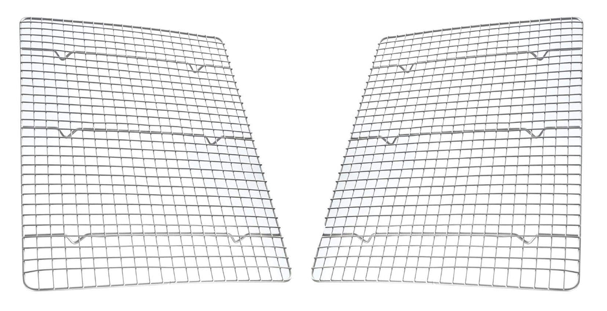 USA Pan Half Sheet Nonstick Roasting and Cooling Rack, Set of 2