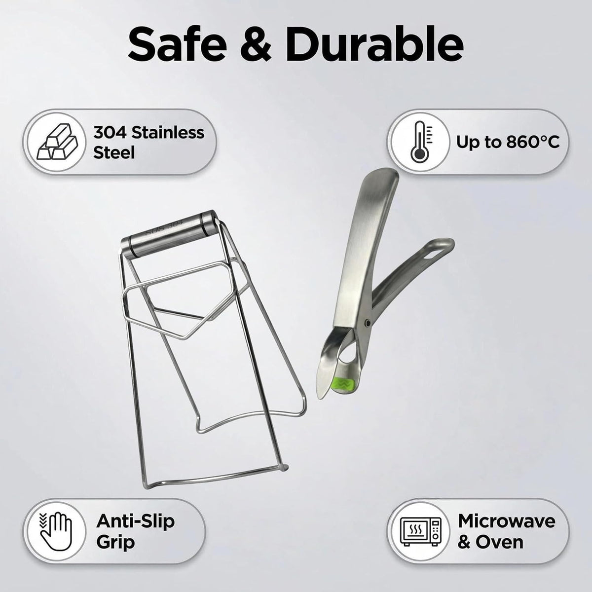 Hot Plate Gripper Plate Gripper Tongs for Kitchen Cooking