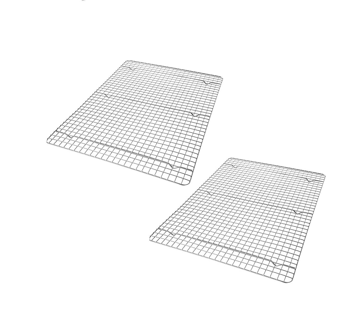 USA Pan Half Sheet Nonstick Roasting and Cooling Rack, Set of 2