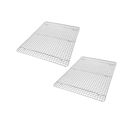 USA Pan Half Sheet Nonstick Roasting and Cooling Rack, Set of 2