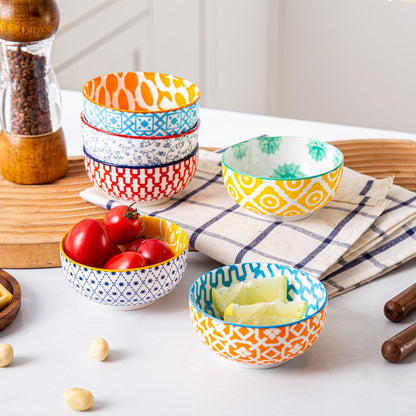 4 Oz Ceramic Mini Dipping Bowls Set of 6