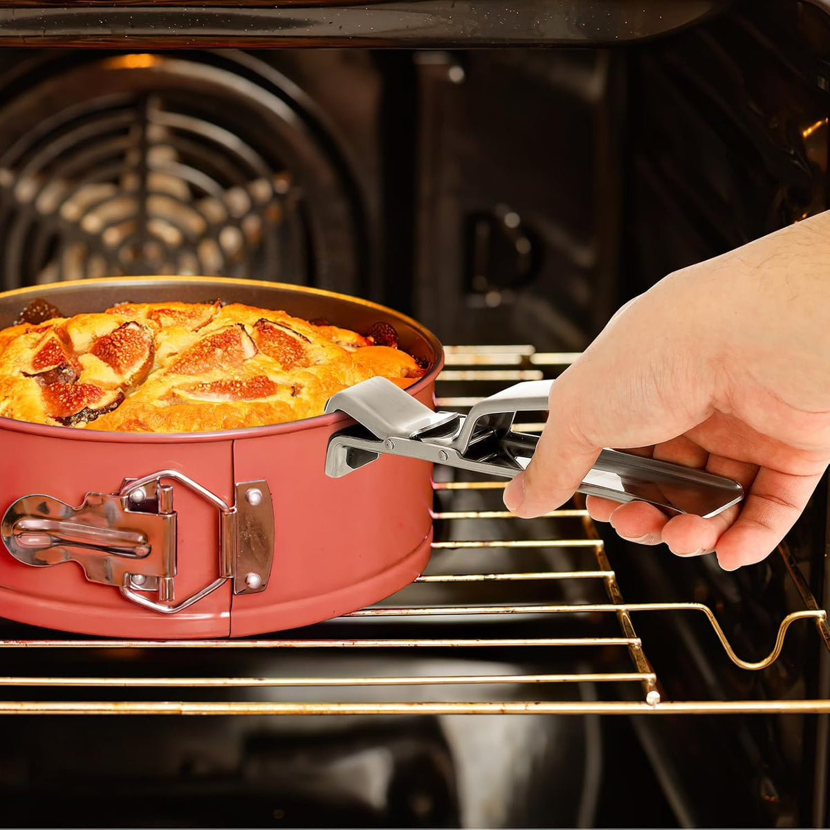 Stainless Steel Hot Dish Plate Clip for Baking Sheets and Trays