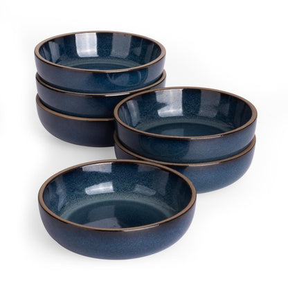famiware Ceramic Soy Sauce Dish, 4oz Dipping Bowls Set of 6, White