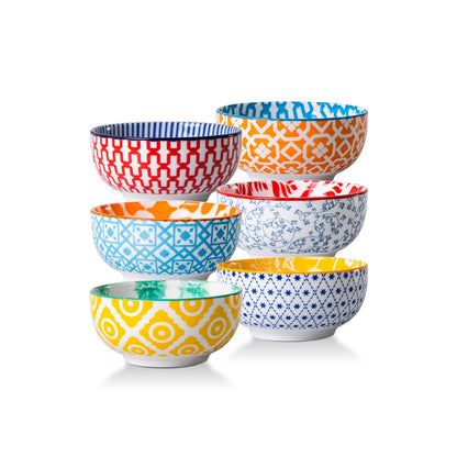 4 Oz Ceramic Mini Dipping Bowls Set of 6