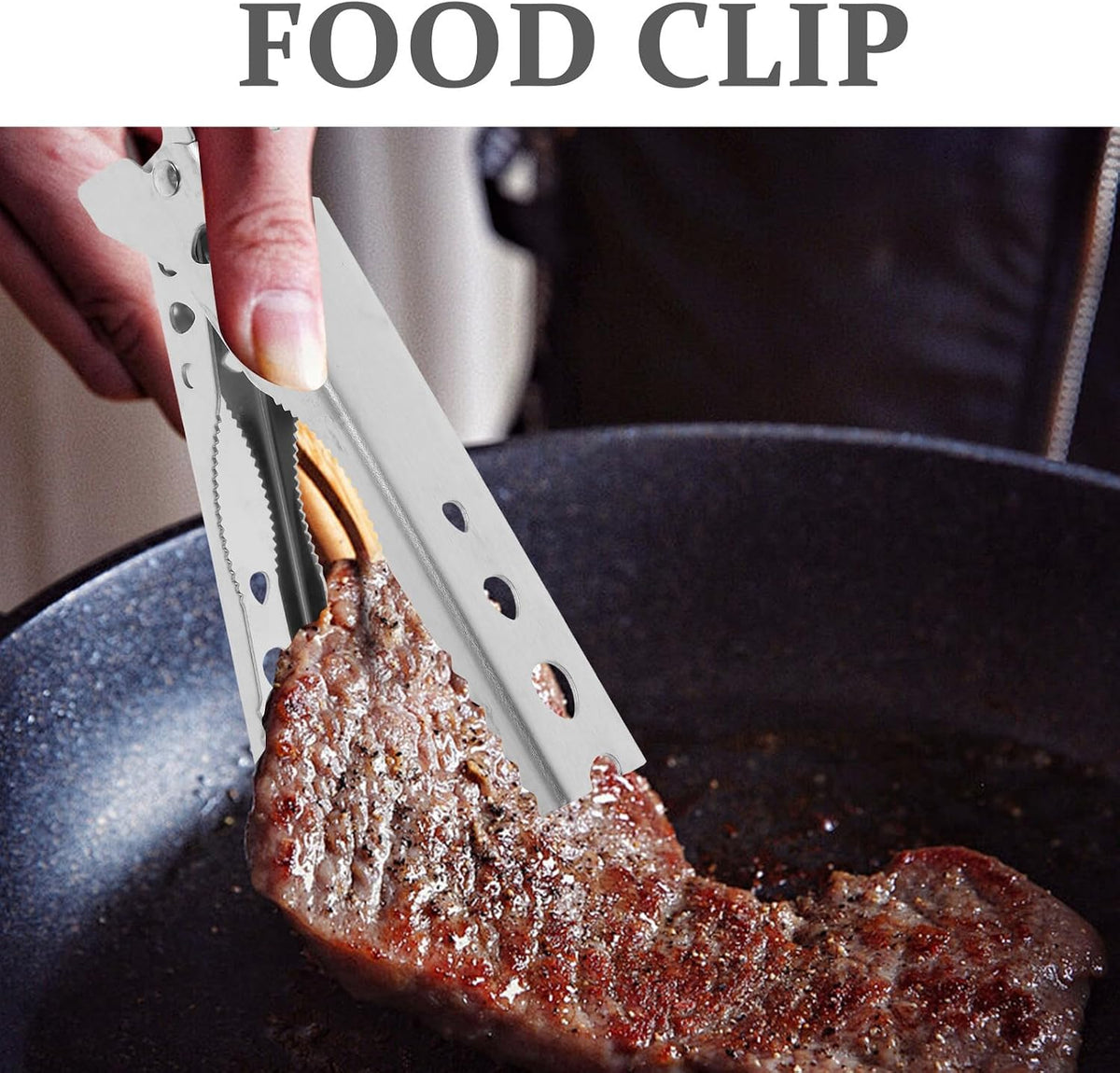 2pcs Steel Anti-scald Plate Clip Hot Dish Gripper