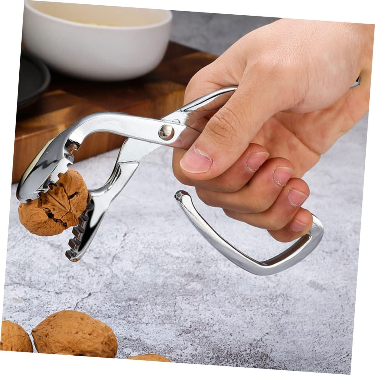 Zinc Alloy Bowl Clip Multi-function Dish Lifter Walnut Opener Kitchen Gadget for Safe Handling of Hot Plates Bowls Essential Home Kitchen Tool