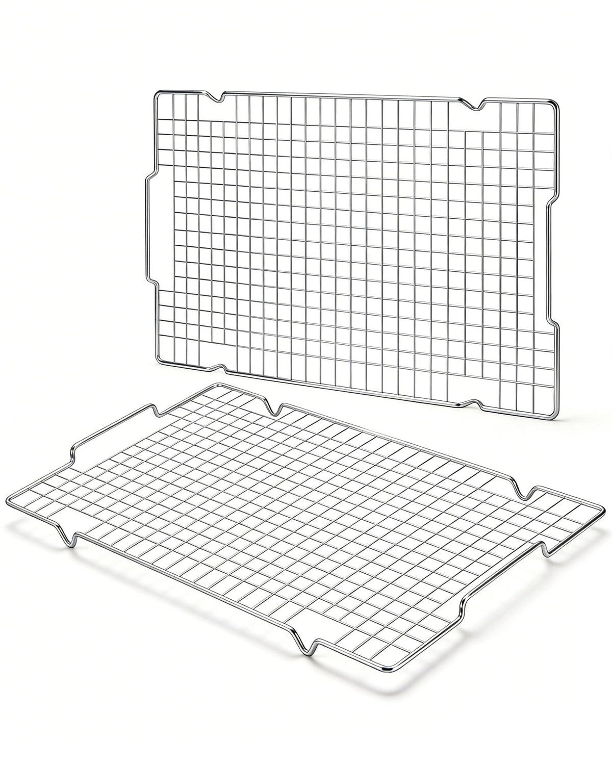 HULISEN Cooling Rack 2-Pack, 16 x 10 Inch Nonstick Baking Rack with Handles