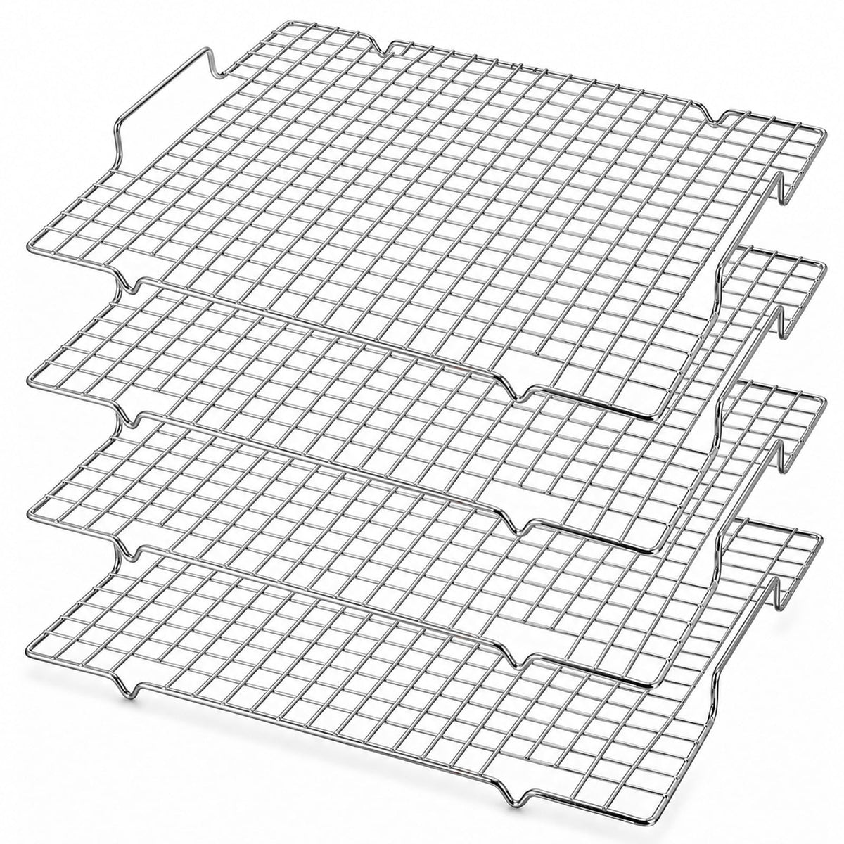 6 Packs Cooling Racks 16"x10" Baking Rack for Cooking and Baking Oven Wire Rack Cooling Drying Roasting Rack Heavy Duty Baking Rack for Roasting Cooking Grilling Drying