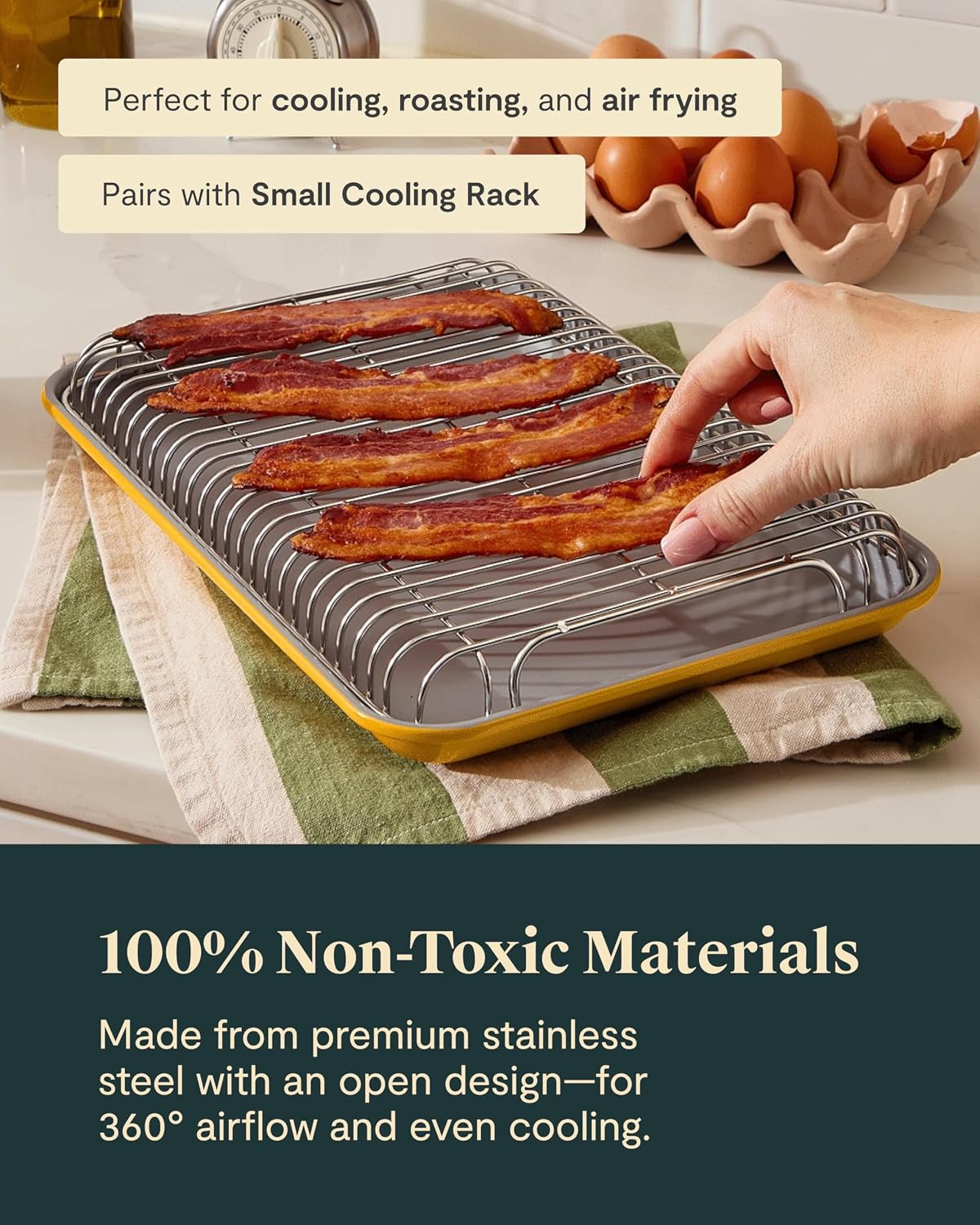 Caraway 9" x 13" Stainless Steel Cooling Rack