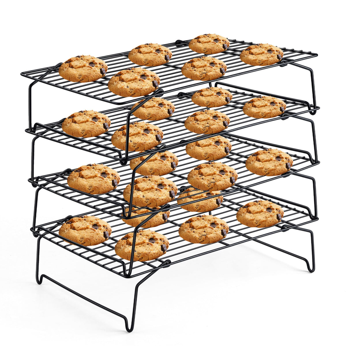 Leonyo 5-Tier Cooling Rack for Cooking and Baking, 15 x10 Inch Wire Racks