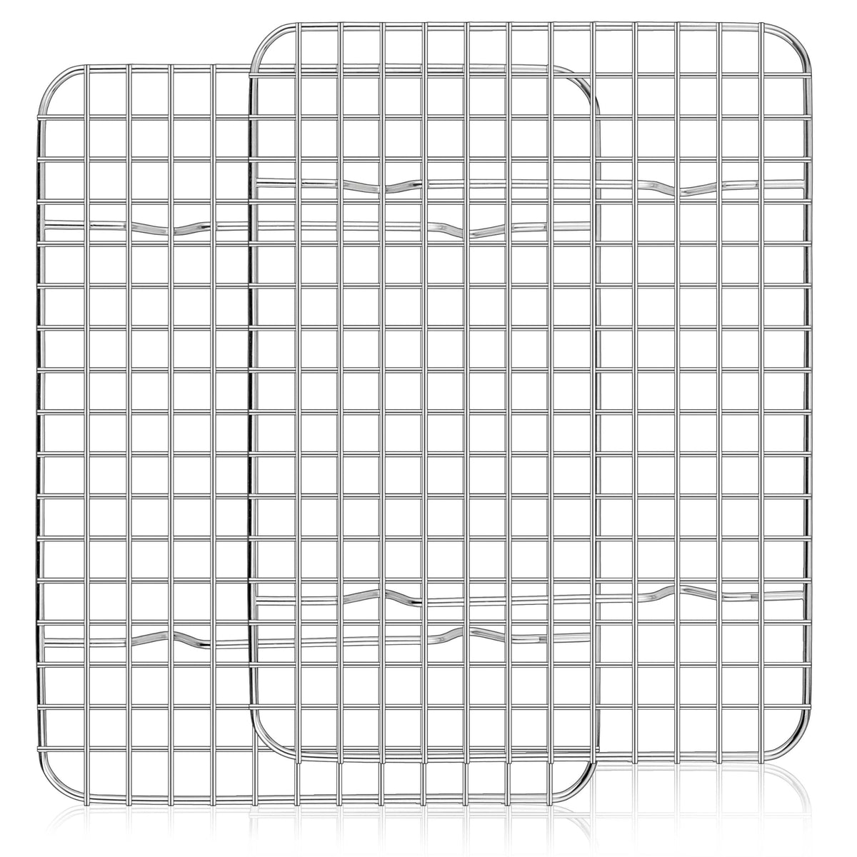 Homikit Stainless Steel Large Cooling Racks Set, 15.3x11.3 Inch, Rust Free