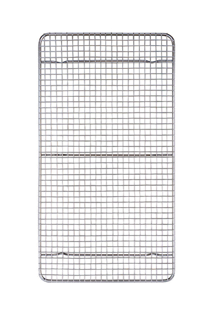 Mrs. Anderson's Baking Professional Nonstick Cooling Rack, Heavy Duty Silicone-Coated Steel, 10 x 18 x 0.75-Inches