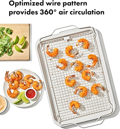 OXO Good Grips Non-Stick Pro Ceramic Coated Cooling and Baking Rack