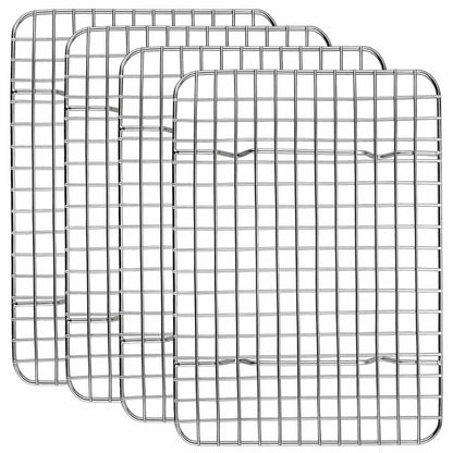 Homikit Stainless Steel Large Cooling Racks Set, 15.3x11.3 Inch, Rust Free