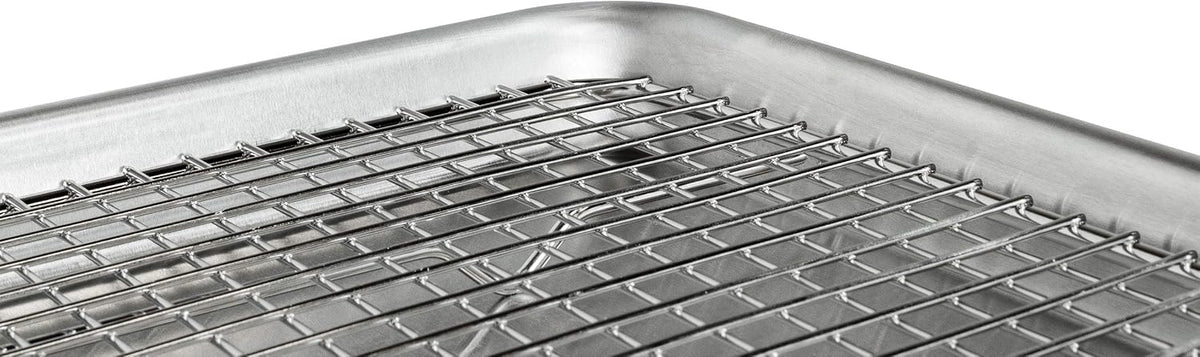 Fat Daddio's CR-HALF Stainless Steel Cooling & Baking Rack, 12 x 17 Inch