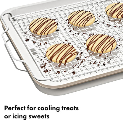 OXO Good Grips Non-Stick Pro Ceramic Coated Cooling and Baking Rack