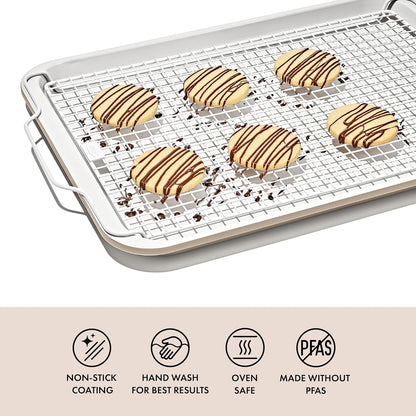 OXO Good Grips Non-Stick Pro Ceramic Coated Cooling and Baking Rack