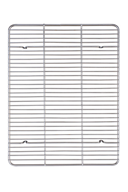 Mrs. Anderson's Baking Professional Nonstick Cooling Rack, Heavy Duty Silicone-Coated Steel, 10 x 18 x 0.75-Inches