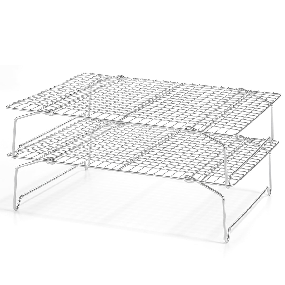 Leonyo 5-Tier Cooling Rack for Cooking and Baking, 15 x10 Inch Wire Racks