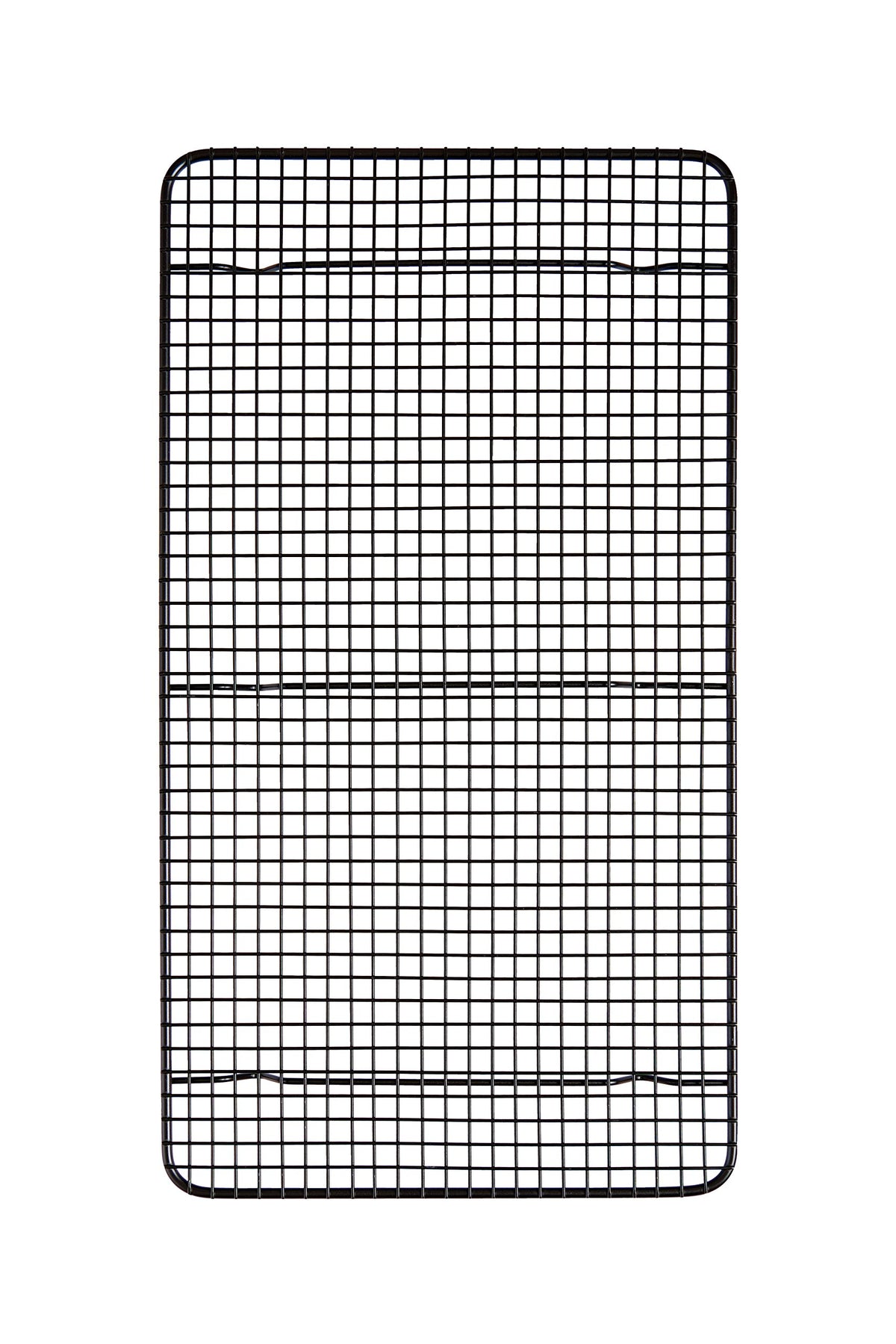 Mrs. Anderson's Baking Professional Nonstick Cooling Rack, Heavy Duty Silicone-Coated Steel, 10 x 18 x 0.75-Inches