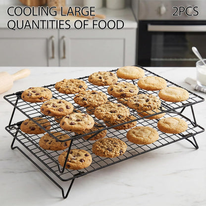 Cooling Racks for Cooking and Baking,13.4x9.4 Inch 2-Pack