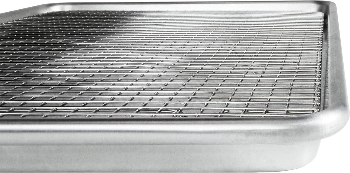 Fat Daddio's CR-HALF Stainless Steel Cooling & Baking Rack, 12 x 17 Inch