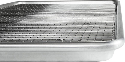 Fat Daddio's CR-HALF Stainless Steel Cooling & Baking Rack, 12 x 17 Inch