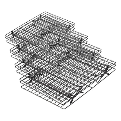 Wilton Excelle Elite 3-Tier Cooling Rack for Cookies, Cake and More - Cool Batches of Cookies, Cake Layers or Finger Foods, Black